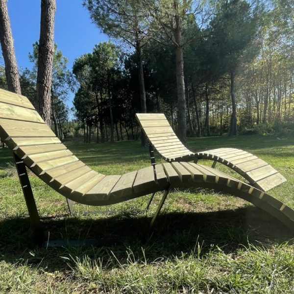 SQUARE : CHAISES LONGUES